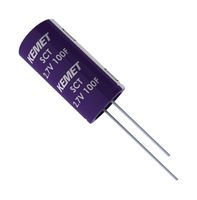 KEMET SCTCB2004L2R7YC000 Supercapacitor, 2 F, 2.7 V, Radial Leaded, -20%, +50%, 3.5 mm, 1000 hours @ 85°C