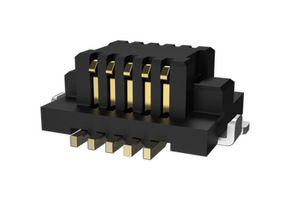 AMPHENOL COMMUNICATIONS SOLUTIONS 10132797-027100LF Mezzanine Connector, Header, 0.5 mm, 2 Rows, 20 Contacts, Surface Mount, Copper Alloy