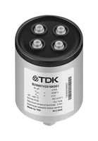 TDK B25697H1437K301 Power Film Capacitor, Metallized PP, Radial Can, 430 µF, ± 10%, DC Link, High Frequency