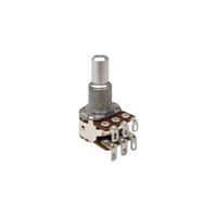 BOURNS PDB182-GTRB2-103MN Rotary Potentiometer, 10 kohm, 1 Turns, Audio, Linear, 60 mW, ± 20%, PDB182-GTRB Series