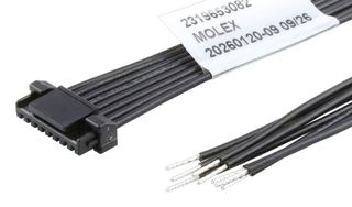 MOLEX 2319653082 Cable Assembly, Micro-Lock Plus 1.5 Receptacle to Free End, 8 Ways, 1.5 mm, 1 Row, 300 mm