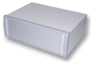 METCASE M5635205F Metal Enclosure, Unimet, IP40, Instrument, Aluminium, 120 mm, 350 mm, 260 mm, IP40