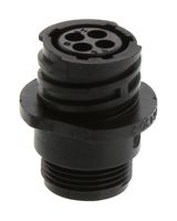 TE CONNECTIVITY - AMP 206430-2 Circular Connector, Circular Power Connector, CPC Series 1, Cable Mount Receptacle, 4 Contacts