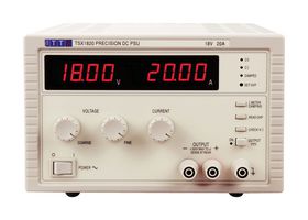 AIM-TTI INSTRUMENTS TSX1820 Bench Power Supply, Mixed Mode Regulated, Adjustable, 1 Output, 0 V, 18 V, 0 A, 20 A