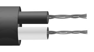 LABFACILITY WJ-200/10M (IEC) Thermocouple Wire, IEC, PVC Insulated, Flat Pair, Type J, 7 x 0.2mm, 10 m