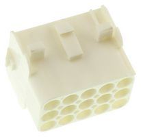 TE CONNECTIVITY - AMP 350784-1 Connector Housing, Universal MATE-N-LOK, Receptacle, 15 Ways, 6.35 mm