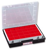 ALLIT EUROPLUS FLEX 37-25 Multi-Compartment Box, Plastic, 55mm Height, 370mm Width, 295mm Depth