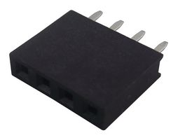 HARWIN M20-7820446 PCB Receptacle, Board-to-Board, 2.54 mm, 1 Rows, 4 Contacts, Through Hole Mount, M20