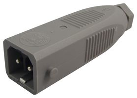 HIRSCHMANN STAS 200 Rectangular Power Connector, Cable, 3 Contacts, Cable Mount, Screw, Plug