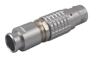 LEMO FGG.2B.303.CLAD92Z Circular Connector, Standard Circular Connector, 2B Series, Cable Mount Plug, 3 Contacts