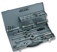 VOELKEL 49101 TAP AND DIE SET, M3-12, DIN