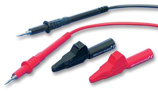POMONA 6723 Test Lead Kit, 2 x Test Leads, 2 x Crocodile Test Clips