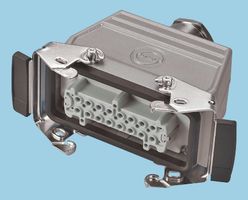 LAPP 10.0860+10.1950+12.9545 Heavy Duty Connector, Panel Mount, Receptacle, 16 Contacts, 2 Rows, Socket