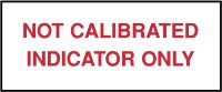 MULTICOMP PRO 7827331 Label, Self Adhesive, 16 mm, 38 mm, Metallised Polyester, Not Calibrated Indicator Only