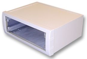 METCASE M5723107 Metal Enclosure, Mettec, 85mm High, Desktop Case, Instrument, Aluminium, 85 mm, 230 mm, 180 mm