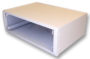 METCASE M5735207 Metal Enclosure, Mettec, 85mm High, Desktop Case, Instrument, Aluminium, 120 mm, 350 mm, 250 mm