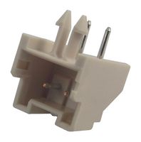 JST / JAPAN SOLDERLESS TERMINALS S02B-XASS-1(LF)(SN) Pin Header, Shrouded, Wire-to-Board, 2.5 mm, 1 Rows, 2 Contacts, Through Hole Right Angle, XA
