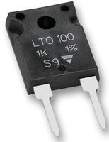 VISHAY LTO100FR2500FTE3 Current Sense Resistor, TO-247, 0.25 ohm, LTO100 Series, 100 W, Thick Film, Radial Leaded, ± 1%