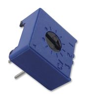 VISHAY M63P502KB40 Trimmer, Single Turn, Cermet, Top Adjust, 5 kohm, Through Hole, 1 Turns