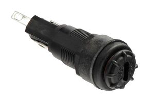 BULGIN LIMITED FX0462 Fuseholder, Touchproof, Enclosed Screw Knob, 250VAC, 10A, 5mm x 20mm, Solder Lug Terminal