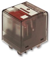 TE CONNECTIVITY PTF20024 General Purpose Relay, PT Series, Power, DPDT, 24 VDC, 15 A
