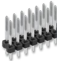 FISCHER ELEKTRONIK SL LP 2 112 72 Z Pin Header, Wire-to-Board, 2.54 mm, 2 Rows, 72 Contacts, Through Hole, SLLP