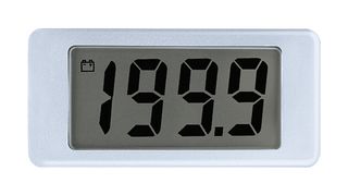 LASCAR EMV 1025S-01 Digital Panel Meter, DC Millivolts, 3-1/2Digits, 0-200mV, 12.5mm Digit Height, 7Vdc