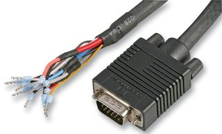CLEVER LITTLE BOX VGA-FRL-10M Audio / Video Cable Assembly, D Subminiature H/D Plug, VGA, 15 Way, Free End, 33 ft, 10 m, Black
