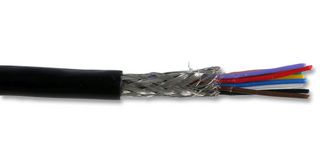 PRO POWER 860188 25M Multicore Cable, Screened, 9 Core, 0.055 mm², 82 ft, 25 m