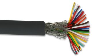 MULTICOMP PRO MP002379 Multicore Cable, 7-2-25C, Screened, 25 Core, 24 AWG, 0.2 mm², 82.02 ft, 25 m