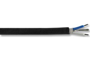 VAN DAMME 268-001C Pro Grade Classic XKE 1-Pair Install Cable, Black, 100m (L)