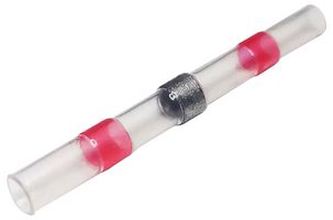 TIGER POWER SUPPLIES TGR-HSS-R5 Solder Sleeve, Solder Sleeve, Red (Transparent), 39 mm, 18 AWG