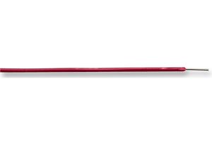 MULTICOMP PRO MCP00029 Wire, PVC, Red, 23 AWG, Solid, 100 m