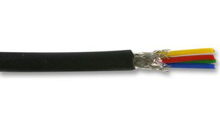 PRO POWER 7001185 Multicore Cable, Screened, 4 Core, 0.22 mm², 82 ft, 25 m