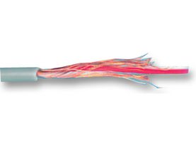 PRO POWER JY-1060 Multicore Cable, Screened, 2 Core, 0.1 mm², 328 ft, 100 m