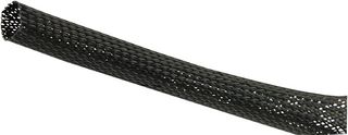 PRO POWER PET30 25M BLACK EXPANDABLE BRAIDED SLEEVING BLK 25M