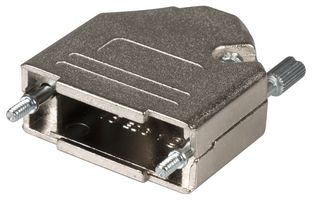 MH CONNECTORS MHDTZK15-RA-HI-K D Sub Backshell, Diecast, Rapid Assembly, MHDTZK-RA-HI, DA, 180°, Zinc Body