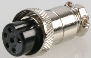 CLIFF ELECTRONIC COMPONENTS FC684216 Circular Connector, Miniature Circular Connector, Cliffcon Miniature ZC Series, Cable Mount Plug