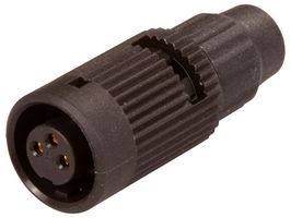 BINDER 99 0976 100 03 Circular Connector, Subminiature Circular Connector, 710 Series, Cable Mount Receptacle, 3 Contacts