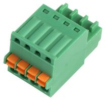 IMO PRECISION CONTROLS 20.2500M/4-E Pluggable Terminal Block, 2.5 mm, 4 Ways, 26 AWG, 20 AWG, 0.5 mm², Push In