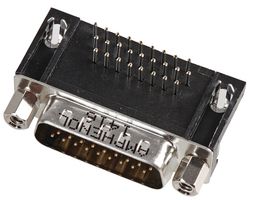 AMPHENOL COMMUNICATIONS SOLUTIONS L717HDA26PD1CH4F D Sub Connector, High Density, Plug, HD, 26 Contacts, DA, Solder