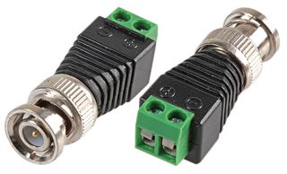 CLEVER LITTLE BOX CLB-JL-73 RF / Coaxial Connector, BNC Coaxial, Straight Plug, Screw, Brass