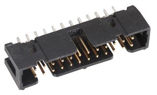 3M N2524-6002RB Pin Header, Wire-to-Board, 2.54 mm, 2 Rows, 24 Contacts, Through Hole Straight, 2500