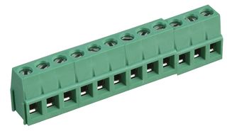 MULTICOMP PRO MC000041 Wire-To-Board Terminal Block, 5.08 mm, 12 Ways, 26 AWG, 12 AWG, 4 mm², Screw