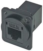 TUK FACK4BKDPM In-Line Adapter, Cat5e, Adaptor, In-Line, RJ45, RJ45