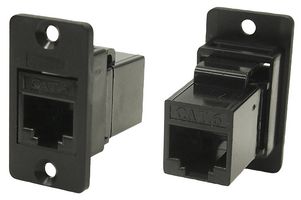 CLIFF ELECTRONIC COMPONENTS CP30622 In-Line Adapter, Adaptor, In-Line, RJ45, RJ45, Slim FeedThrough