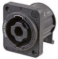 NEUTRIK NL2MDXX-H-3 Speaker / Loudspeaker Audio Connector, speakON Series, 2 Contact, Plug, Panel PCB Mount