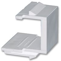 UNBRANDED K-PKWH BLANK, KEYSTONE CLIP IN, WHITE