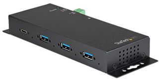 STARTECH HB31C3A1CME Hub, 4 Port USB C Hub 10Gbps, Metal Industrial USB Type-C Hub w/ 3xUSB-A & 1xUSB-C