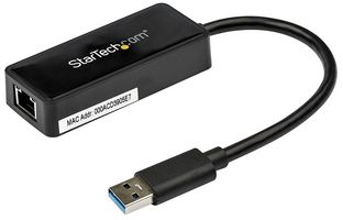 STARTECH USB31000SPTB Network Adapter, USB 3.0 to Gigabit Ethernet, RJ45